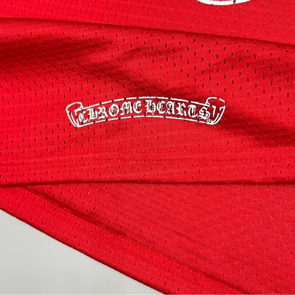 Chrome Hearts Red Long Sleeve Jersey - Picture 6 of 9